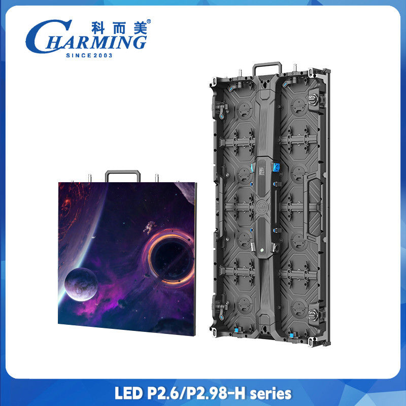 P2.6 Video Duvar Kiralama Ölçümlü Alüminyum Dolabı Dışarıda LED Kiralama Ekranı