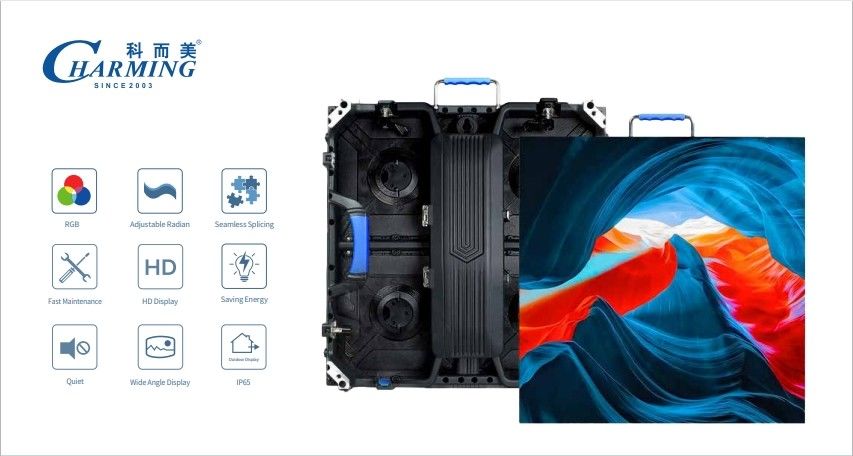 Yüksek kaliteli rGB renk 400W P2.6 Kaito-K Serisi İç ekran 140 ° süper geniş görüntüleme açısı