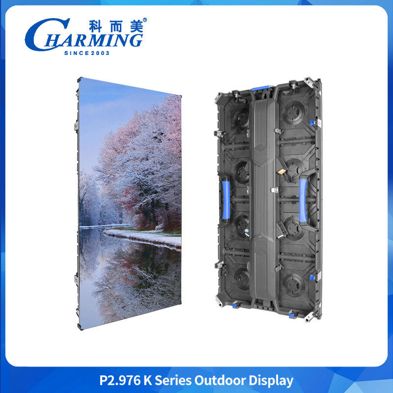 Yüksek performanslı kiralama sahnesi LED P2.6 Kapalı Kiralama LED Ekran 7680hz LedDwall Display 500*500mm Fast Food Kapalı Led