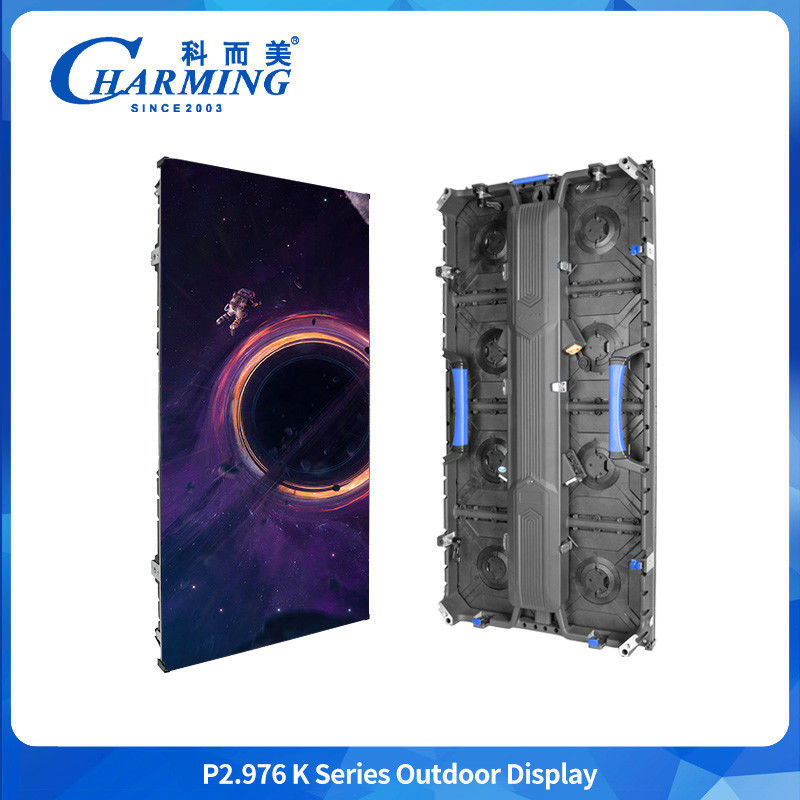 Güçlü Sert Çalışma Sıcağı -20°C-60°C P2.976 K RGB Renkli LED Tabela Yüksek Yenilenme Hızlı Led Duvar Ekranı
