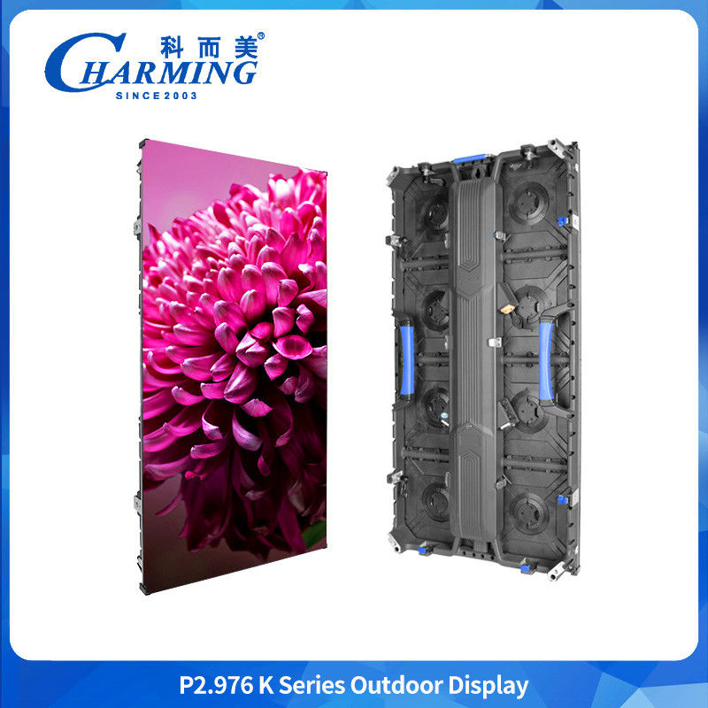 Dış 3d Reklam LED Ekranı P2.976 K Reklam Dairesinin Şekli LED Tabela