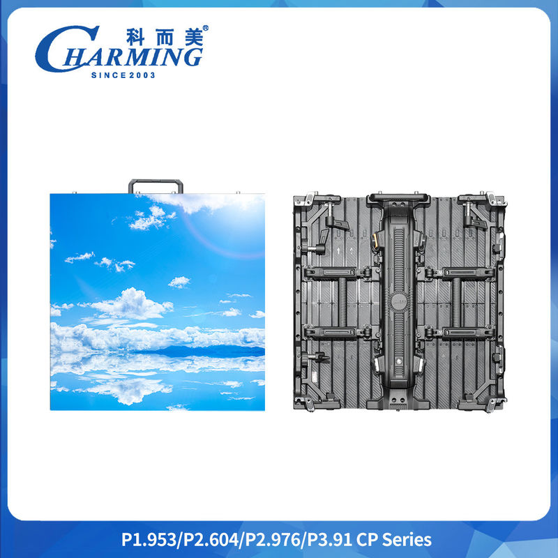 500x500mm/500x1000mm Tam Renkli Esnek Eğimli Dış İç P2.98 P3.91 LED Ekran