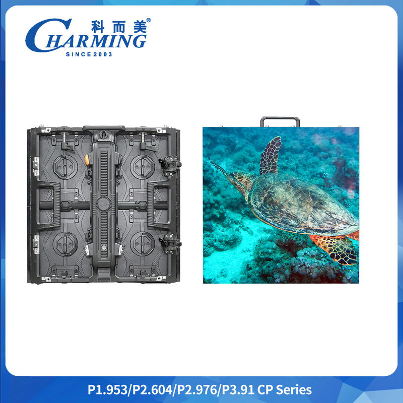 Pürüzsüz Splicing Sessiz Operasyon CP Serisi 1/16 Tarama 500*500*84mm/500*1000*84mm Düzenlenebilir Yay Esnek Kiralama Ekranı