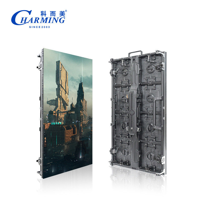 P8 yüksek kaliteli magnezyum alaşımlı dış mekan led ekran kiralama Ultra hafif Hızlı kurulum