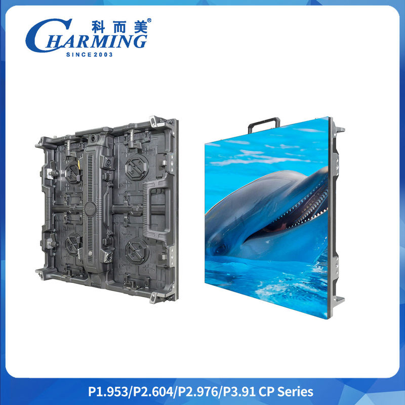 Yüksek Parlaklık 500*500/1000MM CP Serisi Alüminyum Alaşım Kiralama Dışarı Sxey Video LED Ekran İçeri P2.6-3.91 Video Canlı LED Ekran