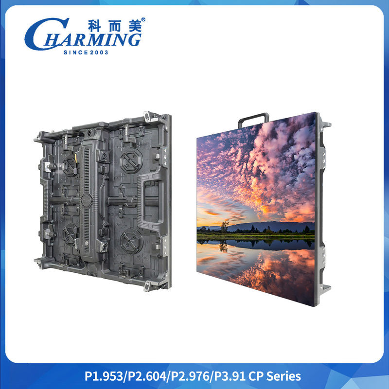 2.6-3.91MM Dikdörtgen kemer 16 tarama RGB Modüler 3D Video Duvar Kiralama LED Ekran Paneli Dışarıda İşaretler için LED Özel Reklam Ekranı