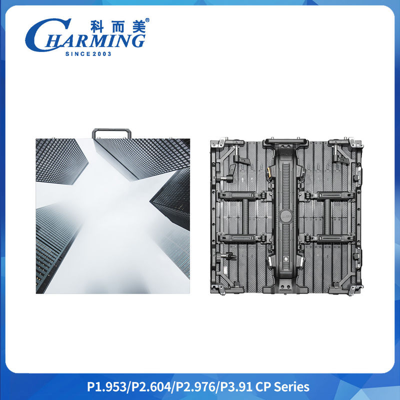 Tarama Tipi SMD1515 10% ~ 65%RH P2.6/2.98/3.91 CP Serisi İçerideki LED Video Duvarı Tek Tıklama Dönüşüm Çekilme Güvenlik Kılıfı