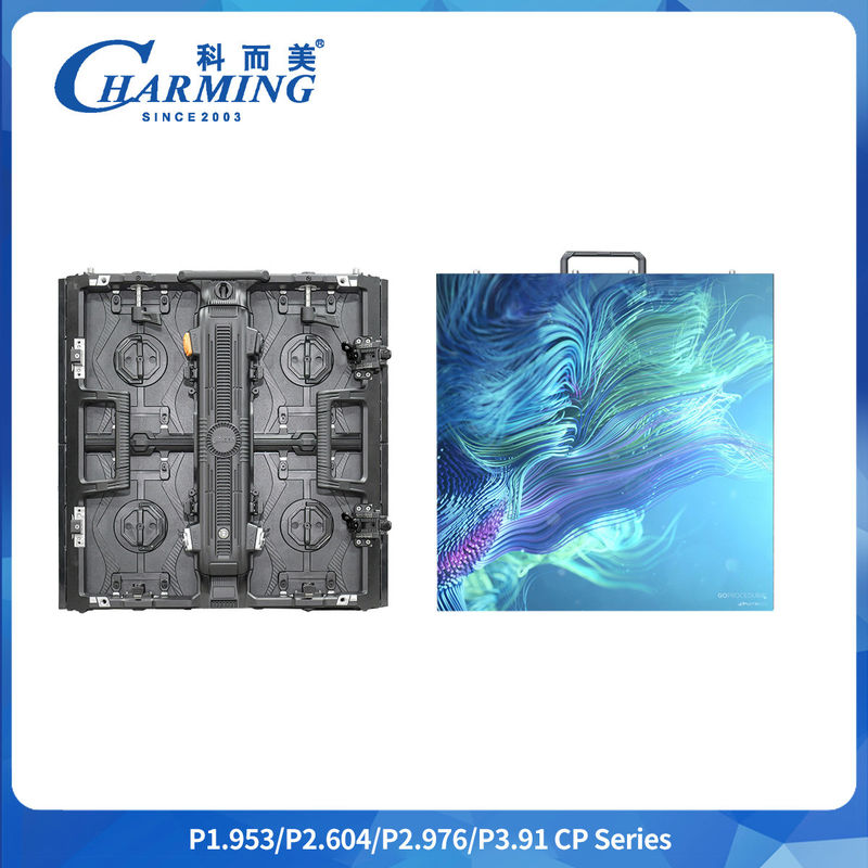 Düzenlenebilir Yay Kilitli Esnek Eğilmiş LED Video Duvar Ekranı P1.9 P2.6 P2.98 P3.91 İç ve Dış İç için 16 Bit