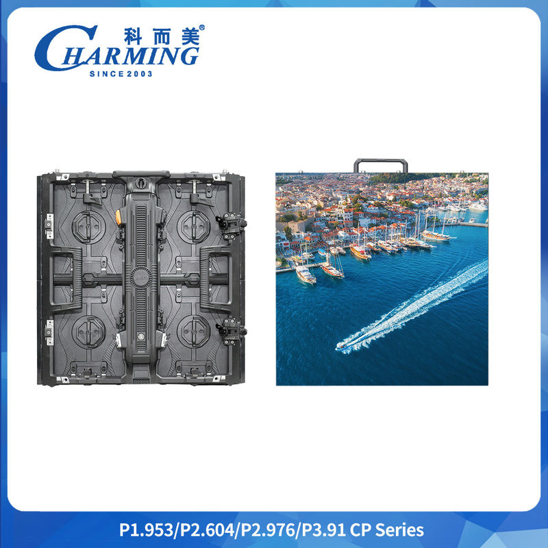 Çekici LED CP Serisi P3.91 Videolar İçeride LED Ekran Led Ekran Dışarıda Daha Zengin Renkler Esnek LED Ekran