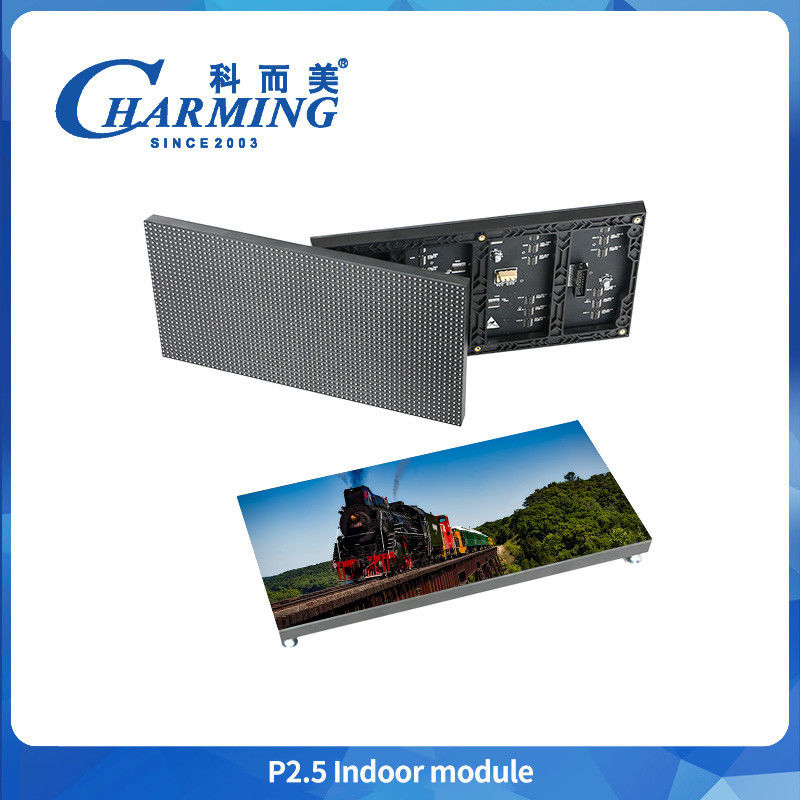 Yeni İcat P2.5 Videolar 320x160mm İçeride LED Ekran İçeride LED Reklam Ekranı Yüksek Performanslı