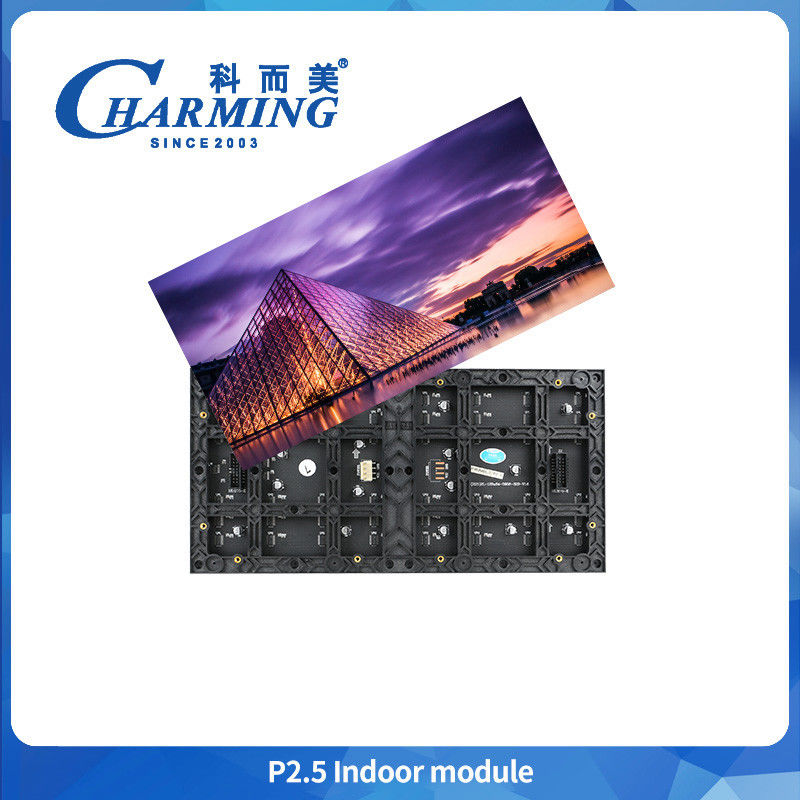 Çekici Video İçeride Tam Renkli LED Ekran P2.5 Modül Panel 3d LED Ekran