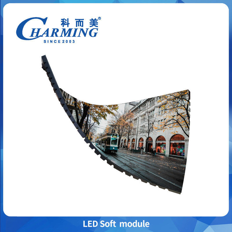 En yeni 320x160mm P2/P2.5/P3/P3.076/P4 Yumuşak İçeride Sabit Modül 220V HD Temizlik öncesi Reklam için 3D LED Modülü