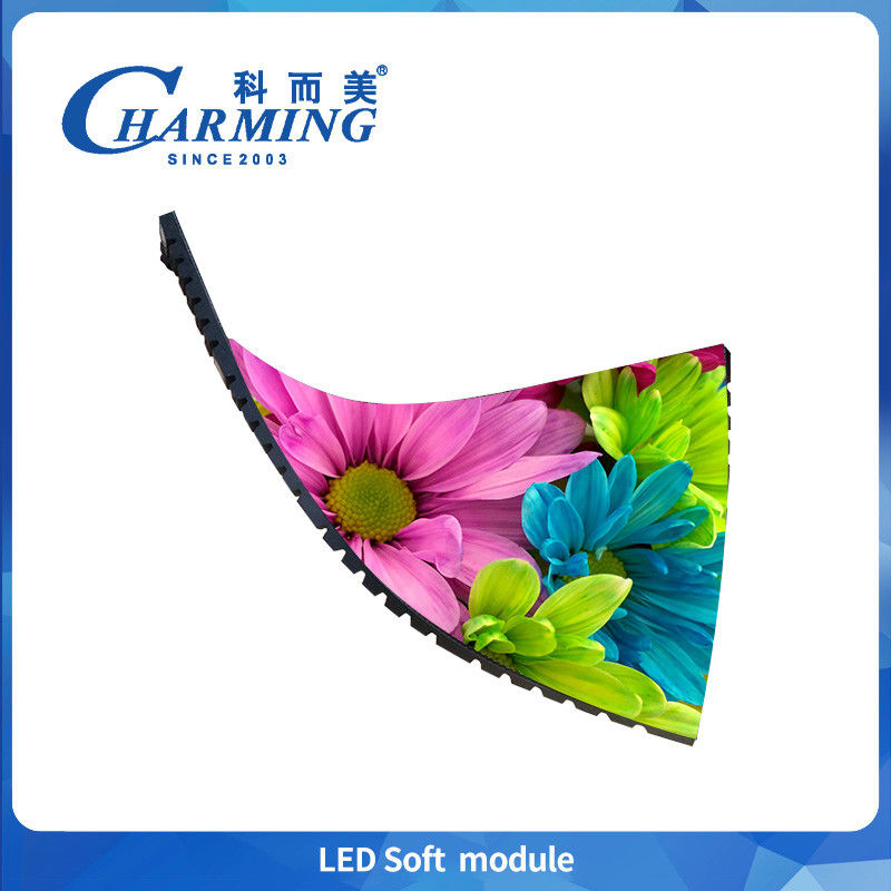 Bright And Colorful Indoor 2.5mm Led Soft Modules P2.5 Flexible Led Digital Screen For Nightclub Design (Gece Kulübü Tasarımı İçin Yumuşak Yönlendirilen Yumuşak Yönlendirilen P2.5 Yumuşak Yönlendirilen Dijital Ekran)