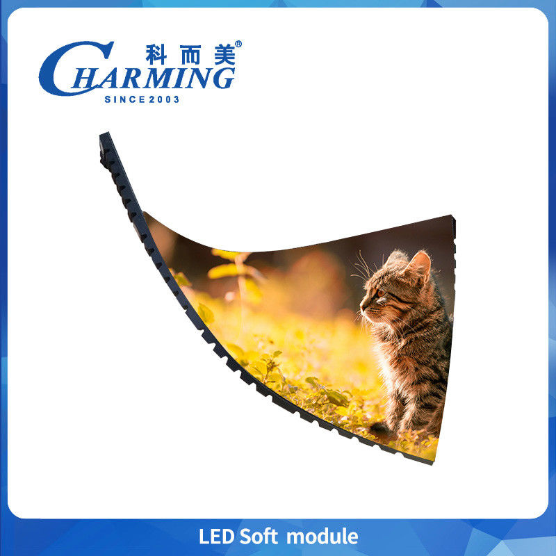 LED Yumuşak Modül LED Ekran Yüksek Yeniden Yükleme Hızı Çevre Karşıtı Işık Ekran Özelleştirilebilir Esnek