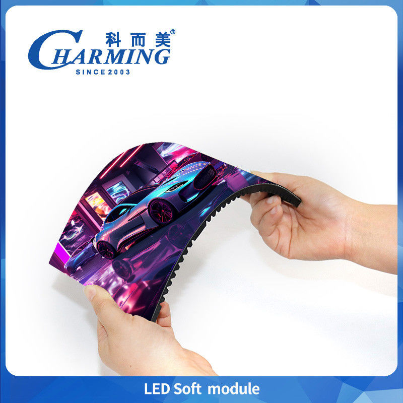 Kapalı Led Yumuşak Modülü P1.86/P2/P2.5/P3.076 Düşük Güçlü Düşük Sıcaklıklı RGB Led Modülü Dalga Ekranı İçin