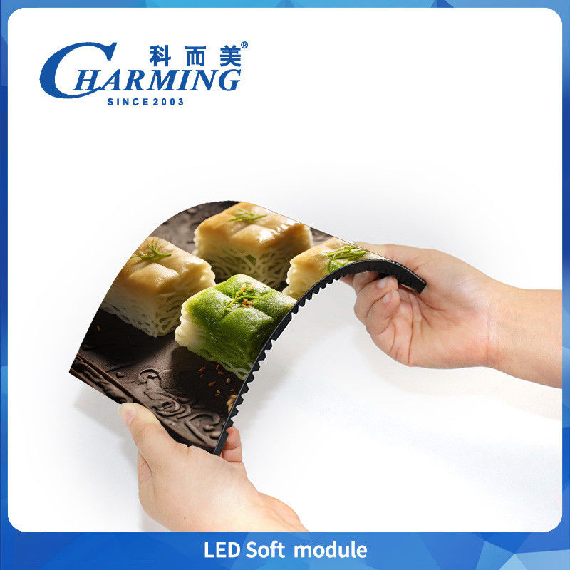 320x160 İç mekan Led Yumuşak Modülü P2 P2.5 P3.076 7680 Sanatsal Formlar İçin Yüksek Yenilenme Hızı Modülü Ekranı
