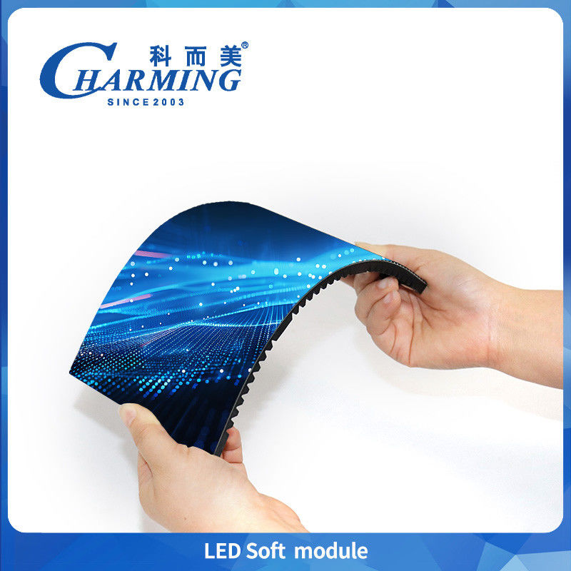 Kapalı Led Yumuşak Modülü RGB P3 P3.076 P4 Spiral Ekran için Yüksek Kontrastlı Düzleştirme