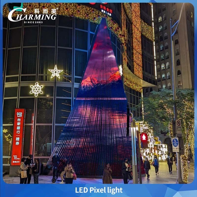 Sıcak Satış RGBW LED Piksel Nokta Işıkları 30MM IP66 DC 24V Dışarısı Noel Tatil LED