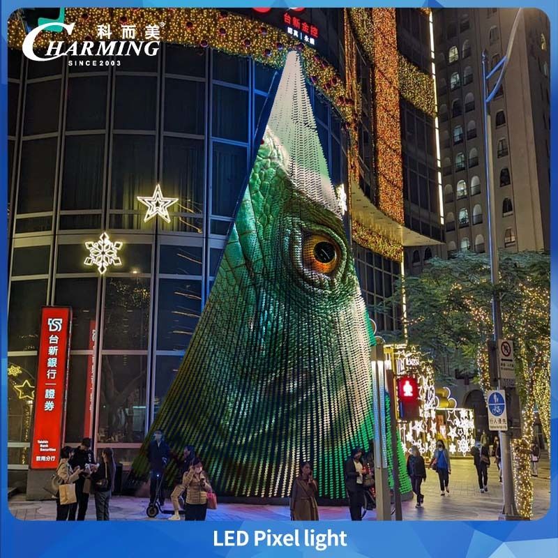 LED Pixel Light 43A SMD3535 IP66 Kullanımı Kolay Dış Duvar Dekorasyonları Dış Kullanımı