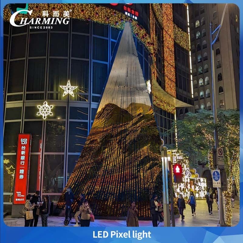 2025 En Çok Satılan RGB Su geçirmez SPI Led Pixel Light DC24V Dış Ev Aydınlatması