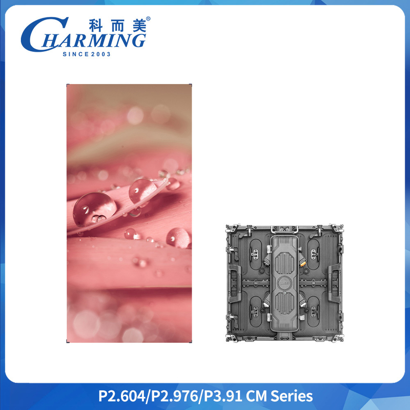 P2.6 Altın Altın Çapraz LED Ekran IP65 7680Hz Kiralık Ekran