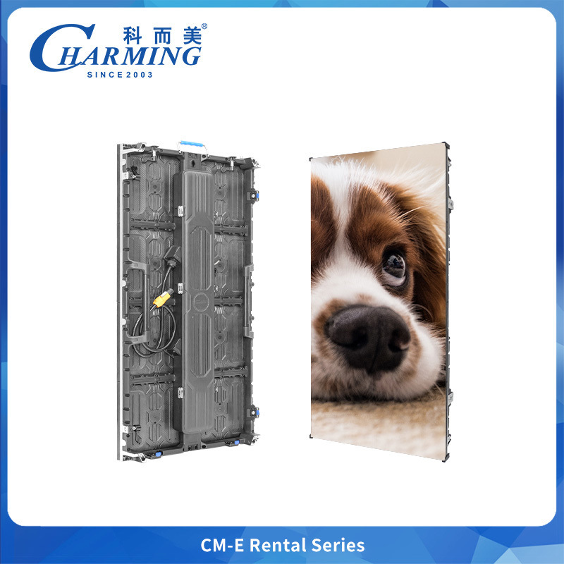 Ultra ince 79mm Kiralık LED Ekran Kabinesi Konsert Sahne Etkinlikleri için Güç Kablosu Entegrasyonu