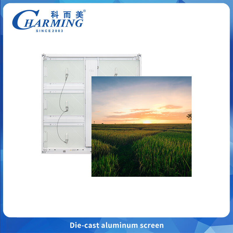 Hava koşullarına dayanıklı Dış LED Video Duvarı P6.66 IP65 Tüm Alüminyum Çerçeve Tuza dayanıklı ve Isı Dağınıklığı