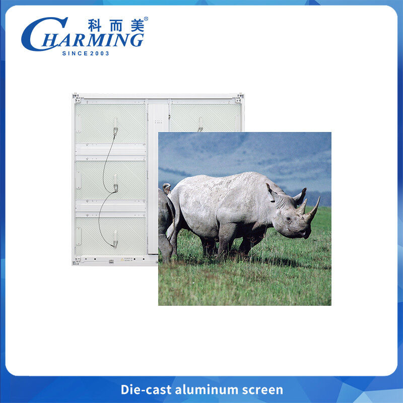 P4.44 Dışarıdaki Altın LED Ekranı - Yüksek Kontrast ve Ön/Arka Bakım Tasarımı