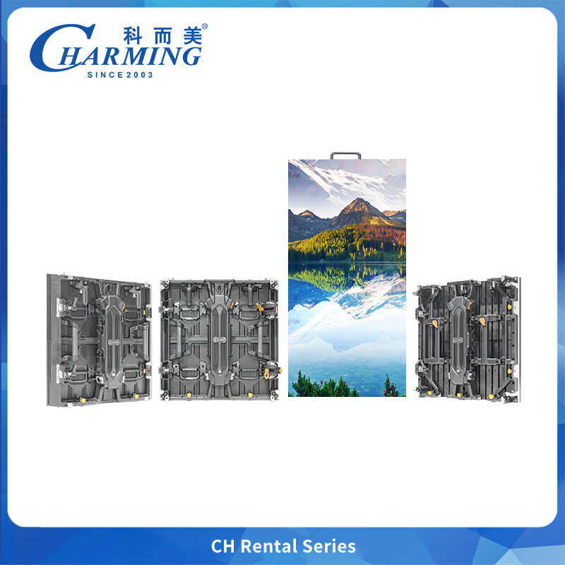 IP65 Dış LED Video Duvarı CH Serisi 500x500mm Hafif 7,9kg Sahne Kiralama için Ön / Arka Bakım