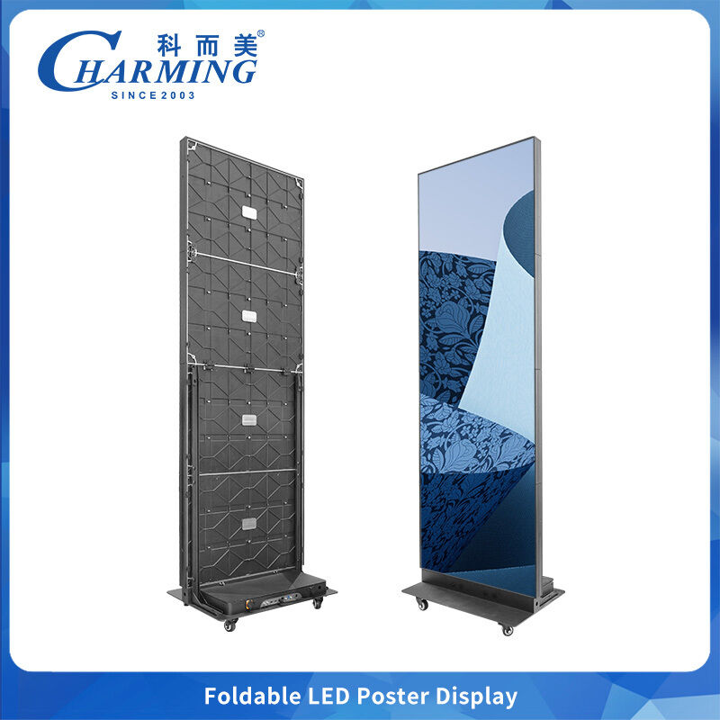 SMD2020 Led Poster Ekran P2.5 Katlanabilir İç Mekan 180° Orijinal Üretici