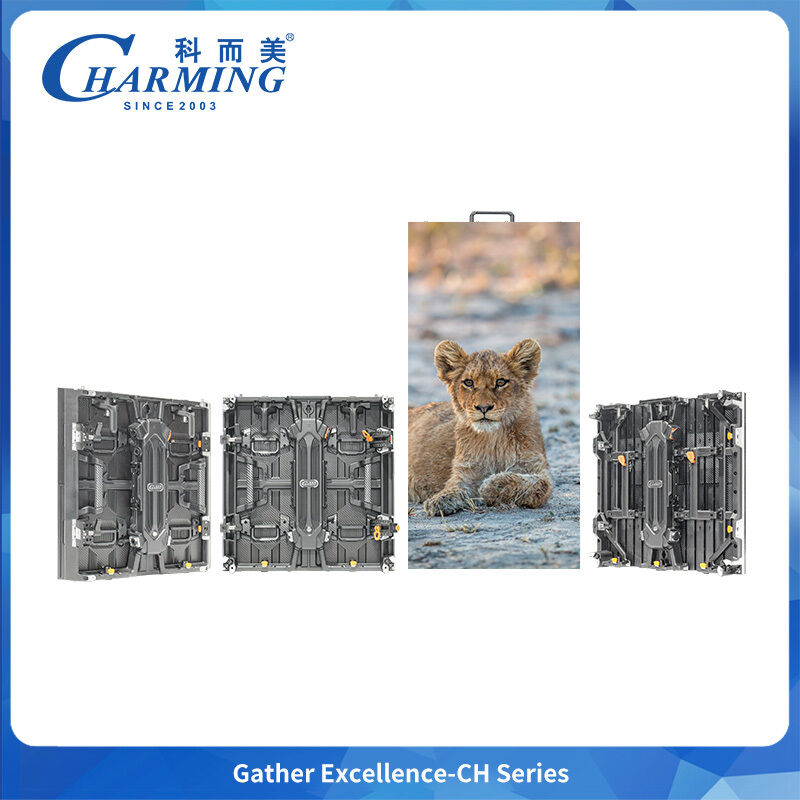 Yüksek Etki Görsel Performansı için 500x500mm Kiralama LED Ekranı 7680Hz Yenilenme Hızı ve 5500CD/m2 Parlaklık