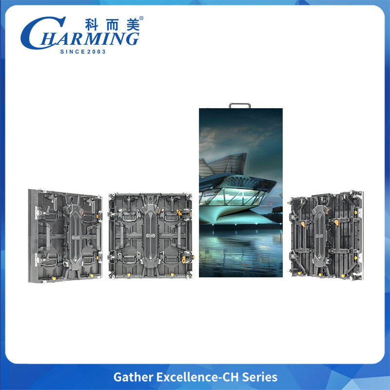 High-Refresh Outdoor LED Display Cast Aluminum, IP65 Rated, 3500+ CD/m2