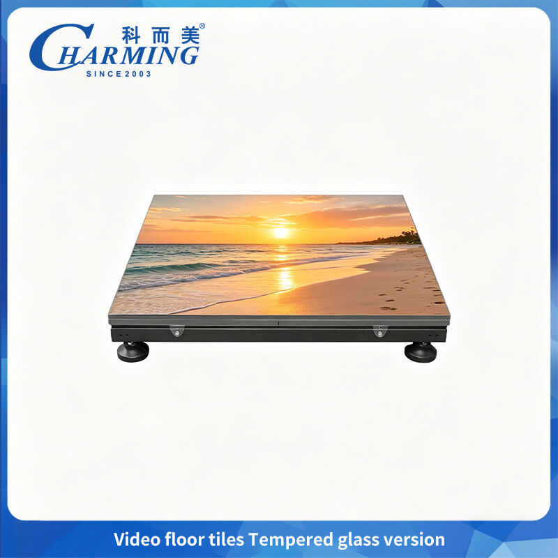 SMD1415 Dance Floor LED Display P2.6 with Tempered Glass Version 360° Protection
