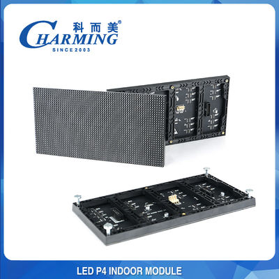 SMD2020 RGB P4 İç Mekan LED Ekran Modülleri Çarpışma Önleyici Pratik