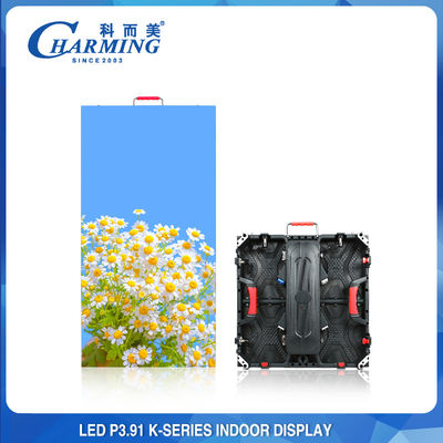 Aşınma Önleyici 256x128 LED İç Mekan Video Duvar 3840HZ P3.91 Çarpışma Önleyici