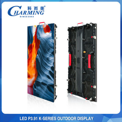RGB Tam Renkli İç Mekan Sabit LED Ekran P3.91 Ultra İnce Hafif