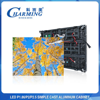 Dikişsiz 3840HZ İnce Aralıklı LED Ekran 250x250mm Çarpışma Önleyici