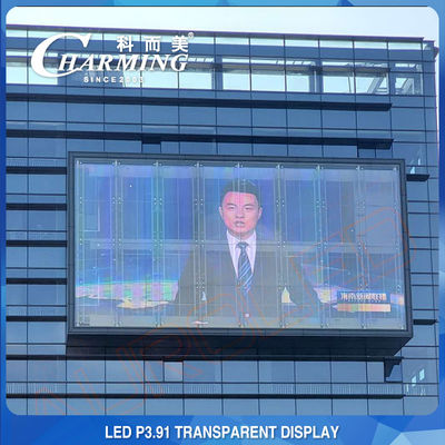 Ticari Reklam için Süper Su Geçirmez P3.91 Dış Mekan LED Ekran 3840Hz
