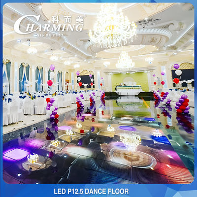 Temper Cam 40x40 LED Video Zemin, Pratik İnteraktif LED Dancefloor