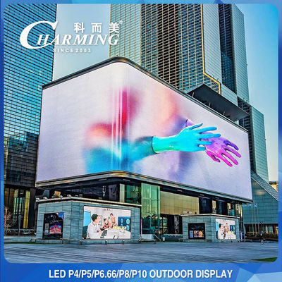 Aşınma Önleyici 256x192 LED Reklam Panosu Reklamcılığı, IP65 Dış Mekan LED Video Ekran Kartı
