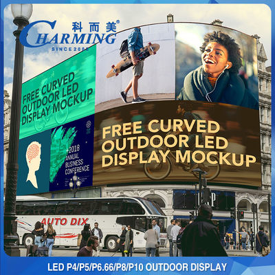 P5 Dikişsiz Dış Mekan LED Reklam Ekranı Direk Montajlı 320x160mm