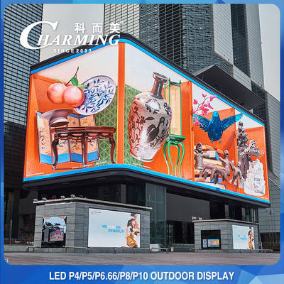 AC110V/220V Dış Mekan LED Video Duvar TV Reklam Panosu P5 P8 Pratik