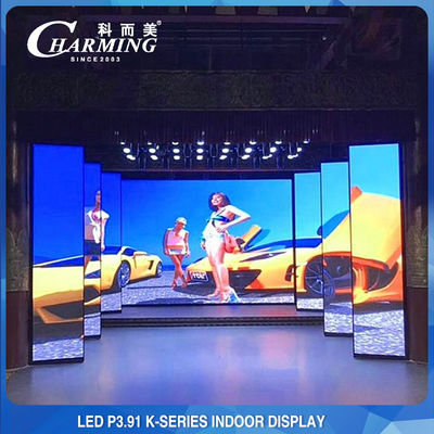 14-16 Bit Kapalı LED Video Duvar, P3.91 IP42 Kapalı Kiralık LED Ekran