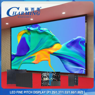 P2.5 Dikişsiz LED Ekran Kapalı Sabit LED Ekran 4K Döküm Alüminyum