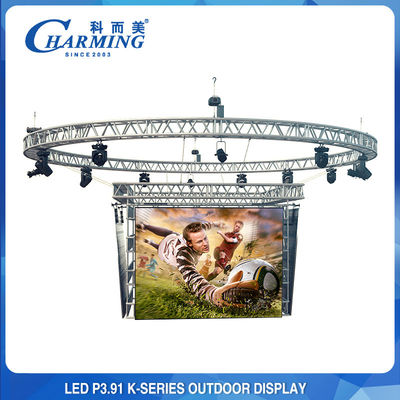 Sahne Olayı Dışarıda LED Ekran P3.91 / P2.6 LED Video Duvar Ekranı