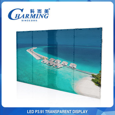 SMD2020 Esnek Şeffaf LED Video Duvar Müzik LED Eğlence Ekranı
