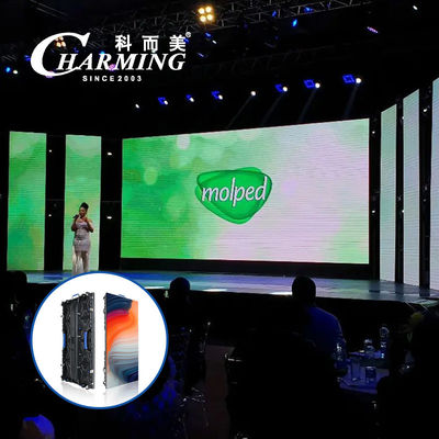Kiralık İç Mekan Etkinlikleri 3.91mm K Serisi LED Video Duvar Ekranı 200W 3840Hz