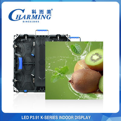 Kiralama Dış LED Video Duvarı P3.9 P3.91 500x500mm Die Cast Alüminyum Ekran