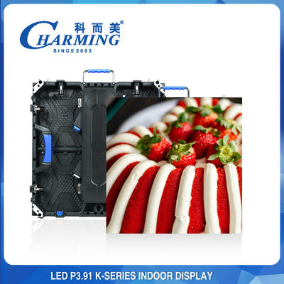 Kiralık LED Ekran İçeride Dışarıda Tam Renkli Ledwall P3.9 P3.91 Led Video Duvarı 500x500mm Die Cast Alüminyum Ekranı