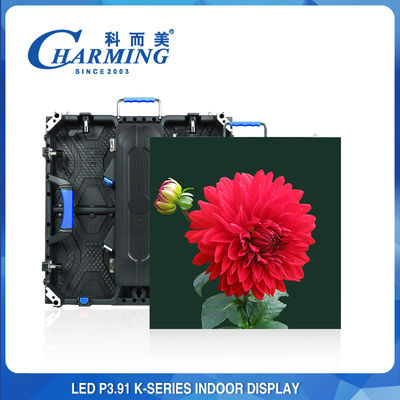 P3.91 İç mekan Led Video Ekranı Dijital İşaret Reklam Ekranı Duvar için